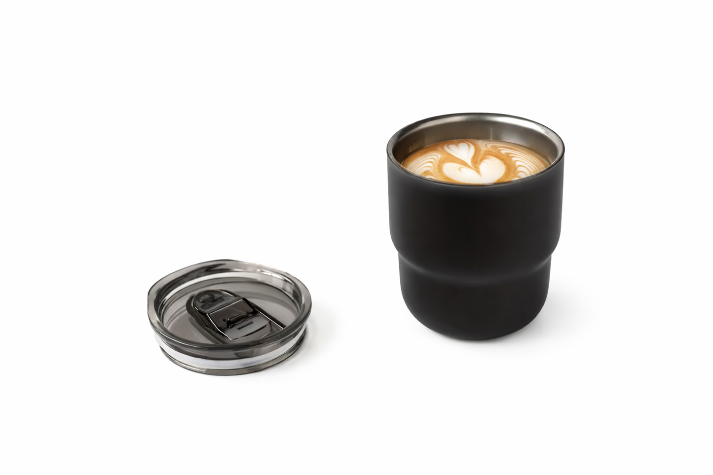 Rustfri kaffekop - Dobbeltlags