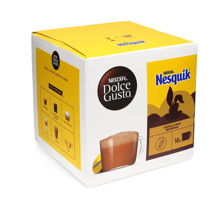 Nesquik Nescafé - 16 kakaokapsler til Dolce Gusto