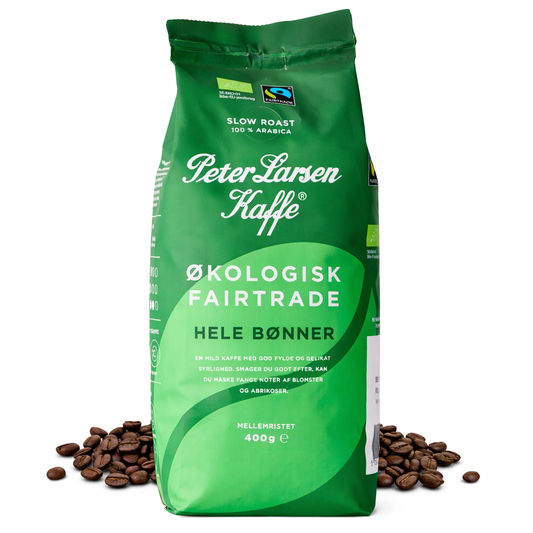 Peter Larsen kaffebønner ØKO | 400 gram