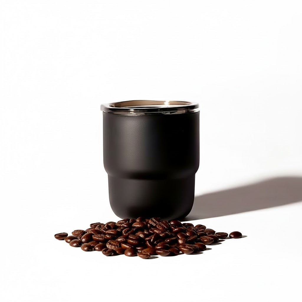 Rustfri kaffekop - Dobbeltlags